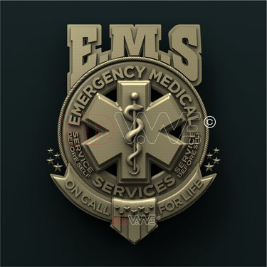 EMS 3D STL 3DWave